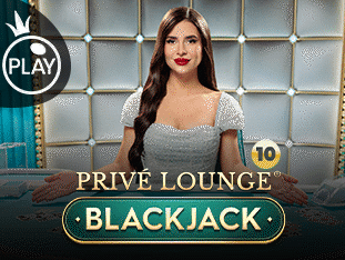 Privé Lounge Blackjack 10 game cover